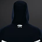 Chelsea F.C. Tech Men's Nike Fleece Windrunner Football Jacket with Reflective Design Accents
