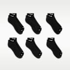 Nike Everyday Plus Cushioned Training Low Socks (6 Pairs)