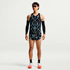 Nike AeroSwift Men's Dri-FIT ADV Printed Running Vest