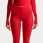 NikeSKIMS Weightless Leggings de talle alto con panel en V - Mujer