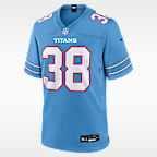 Jersey Nike de la NFL Game para hombre L'Jarius Sneed Tennessee Titans