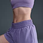 Shorts con forro de ropa interior Dri-FIT de tiro medio de 8 cm para mujer Nike One