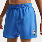 Nike Swim Breaker Pantalón corto de voleibol de 10 cm con malla interior - Niño