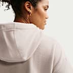 Sudadera con gorro sin cierre Therma-FIT oversized para mujer Nike One