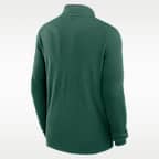 Green Bay Packers Logo Victory Men's Nike Dri-FIT NFL 1/2-Zip Long-Sleeve Top