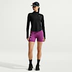 Nike Tempo Flash 女款 Dri-FIT 半長式拉鍊跑步上衣