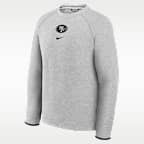 San Francisco 49ers Tech Fleece Men's Nike NFL Pullover Crew