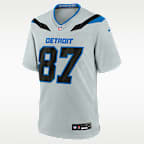 Sam LaPorta Detroit Lions Rivalries Collection Men's Nike NFL Game Jersey