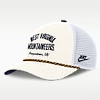 West Virginia Denim Men's Nike College Trucker Adjustable Hat