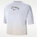 Golden State Warriors Courtside City Edition Premium Women's Nike NBA Boxy T-Shirt