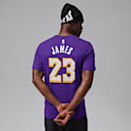 Playera Nike de la NBA para hombre Los Angeles Lakers Essentials Statement