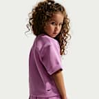 Conjunto de falda de dos piezas Tech Fleece para niños talla pequeña Nike