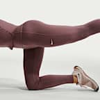 Leggings de tiro alto de largo completo para mujer Nike One Seamless Front