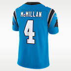 Tetairoa McMillan Carolina Panthers Men's Nike Dri-FIT NFL Limited Jersey