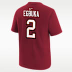 Playera Nike de la NFL para niños talla grande Emeka Egbuka Tampa Bay Buccaneers