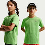 Nike Miler Older Kids' Dri-FIT Short-Sleeve Top