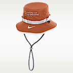 Gorro tipo pescador universitario Nike Dri-FIT para hombre Texas Sideline Apex Gameday Boonie
