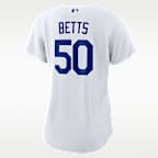 MLB Los Angeles Dodgers (Mookie Betts) Women's Replica Baseball Jersey
