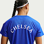 Chelsea F.C. Strike Women's Nike Football Dri-FIT Short-Sleeve Top
