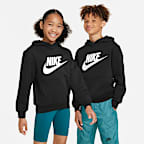Sudadera con gorro para niños talla grande Nike Sportswear Club Fleece