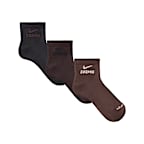 NikeSKIMS Women's Dri-FIT Quarter Socks (3 Pairs)