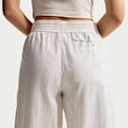 Nike Sportswear Chill Poplin Women's Loose Mid-Rise Woven Striped Trousers