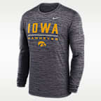 Playera universitaria Nike Dri-FIT para hombre Iowa Sideline Velocity