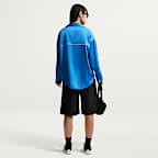 Nike Sportswear Women's Oversized Satin Long-Sleeve Top