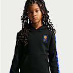Inter Milan City Side Nike Football Fleece Genç Çocuk Kapüşonlu Üstü