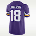 Jersey Nike Dri-FIT de la NFL Limited para hombre Justin Jefferson Minnesota Vikings