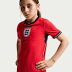 Camisola de futebol Nike Aero-FIT do equipamento alternativo Match Seleção Inglesa 2026 Júnior