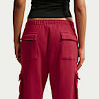 Nike Studio Fleece Medium Weight Women's Oversized High-Rise Cargo Pants