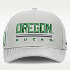 Oregon Sideline Practice Rise Men's Nike Dri-FIT College Adjustable Hat