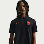 Nederland The Nike Polo Nike Dri-FIT fotballpoloskjorte til herre