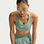 ナイキ スウッシュ ミディアムサポート ウィメンズ パッディド スポーツブラ