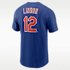 Francisco Lindor New York Mets Cooperstown 40th Anniversary Men's Nike MLB T-Shirt