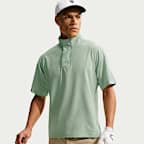 Playera cortavientos de golf de manga corta y ajuste holgado Dri-FIT para hombre Nike Tailored Performance