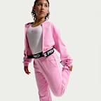 Nike Pro Fleece Dri-FIT szabadidőnadrág nagyobb gyerekeknek (lányok)