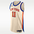 Jersey Nike Dri-FIT ADV de la NBA Authentic para hombre de Jalen Brunson de los New York Knicks City Edition
