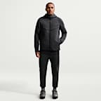 Chamarra Windrunner de tejido Fleece de cierre completo para hombre Nike Tech