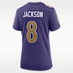 Lamar Jackson Baltimore Ravens Women's Nike NFL Game Jersey