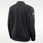 Dallas Cowboys Salute to Service Sideline Men's Nike NFL Full-Zip Bomber Jacket