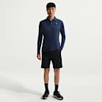 Pánská golfová polokošile Nike Par Dri-FIT s dlouhým rukávem