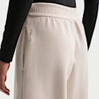 나이키 24.7 임파서블리소프트 여성 하이웨이스트 와이드 레그 팬츠