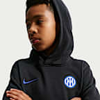 Inter Milan Club Older Kids' (Boys') Nike Football Pullover Hoodie