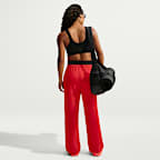 Nike Studio Fleece Sport Women's Dri-FIT Mid-Rise Open-Hem Pants