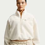 NikeSKIMS Sherpa Women's Oversized 3/4-Zip Jacket