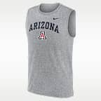 Camiseta sin mangas universitaria Nike Dri-FIT para hombre Auburn Arch Legend