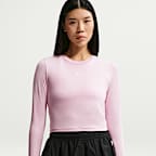 Nike Sportswear Chill Knit Women's Slim Long-Sleeve Cropped Top
