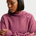 Nike Studio Fleece Medium Weight Women's Oversized Pullover Hoodie